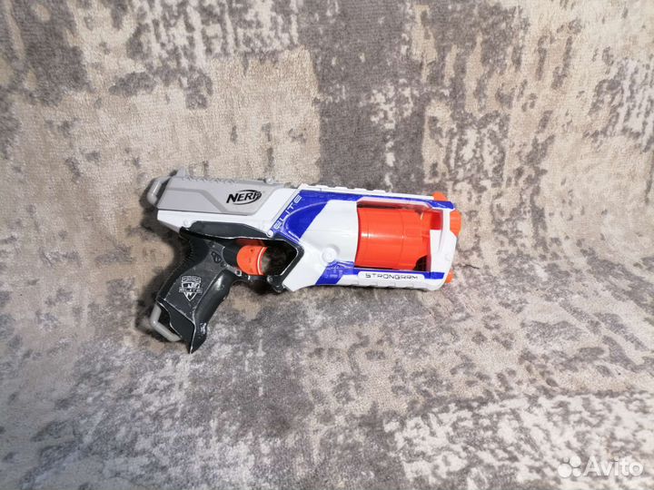 Бластер Нерф Элит Стронгарм. Nerf Elite Strongarm