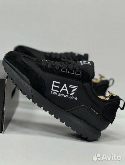 Кроссовки зимние emporio armani