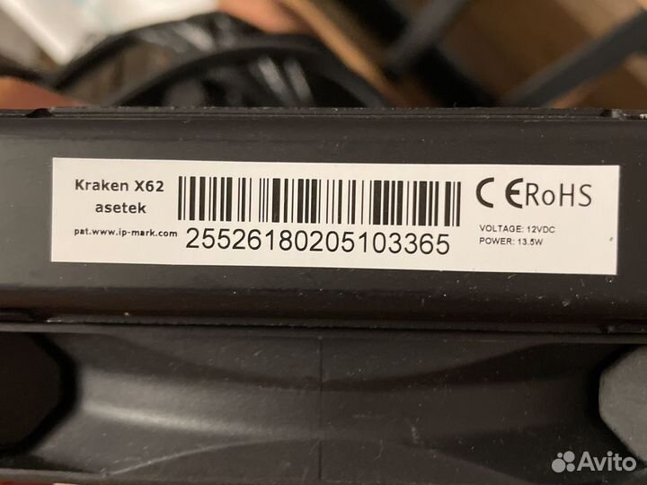 Система охлаждения nzxt Kraken X62