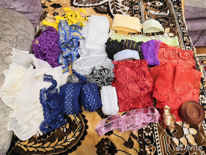 Кайма, тесьма, кружева