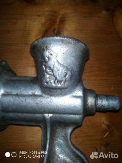 Мясорубка ручная СССР чугунная