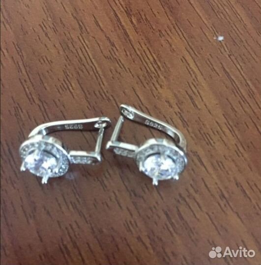 Серьги серебрянные