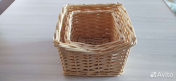 IKEA плетеная для хранения