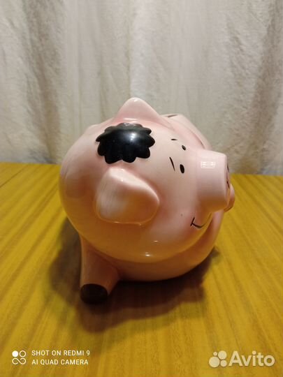 Кашпо керамическое для цветов Поросёнок