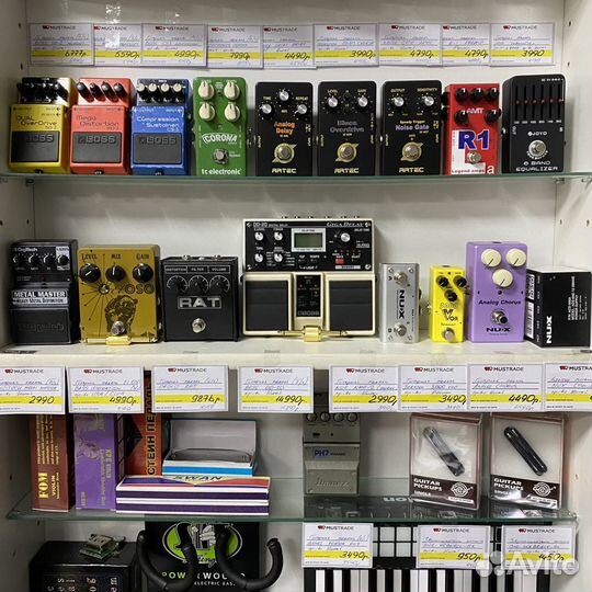 Гитарные педали эффектов