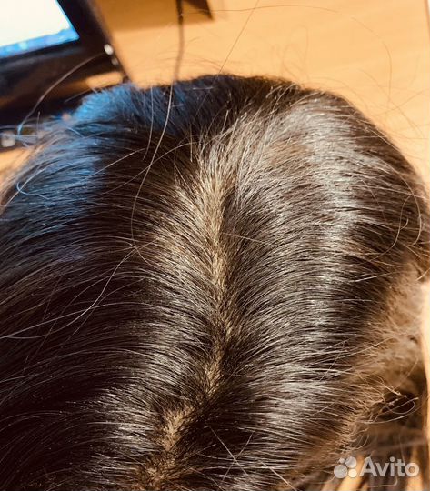 Полусистема парик Clip Hair из натуральных волос