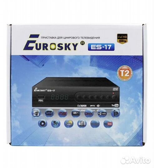 Тв-приставка Eurosky ES-17