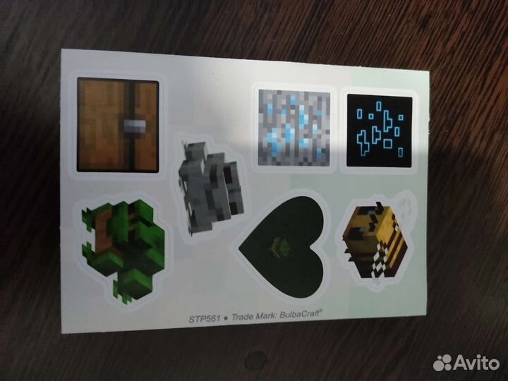 Виниловые стикеры Майнкрафт