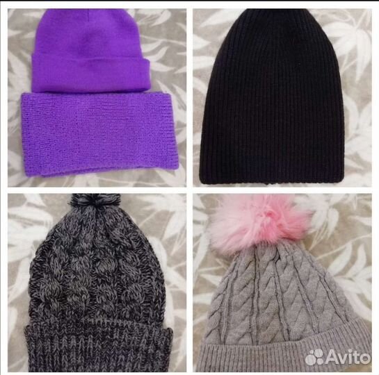 Шапки для девочки 54 56 58