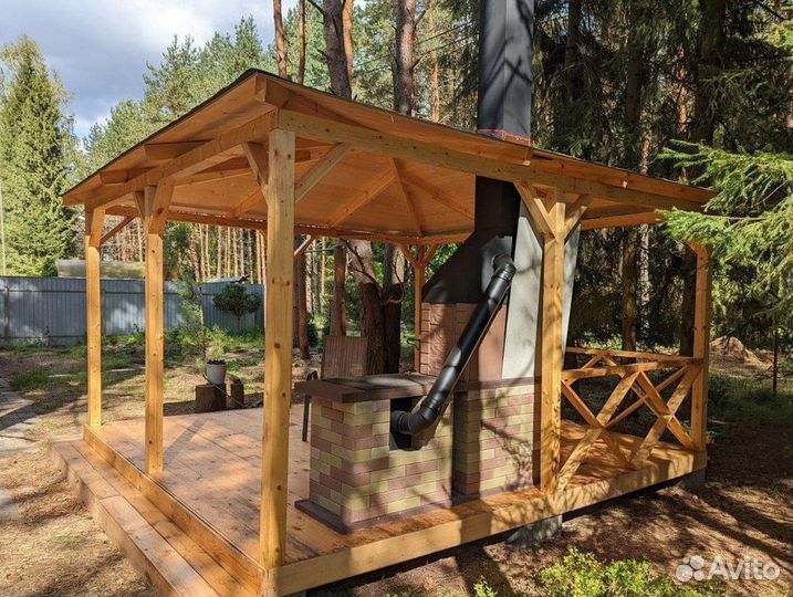 Ваше барбекю комплекс для беседки под ключ