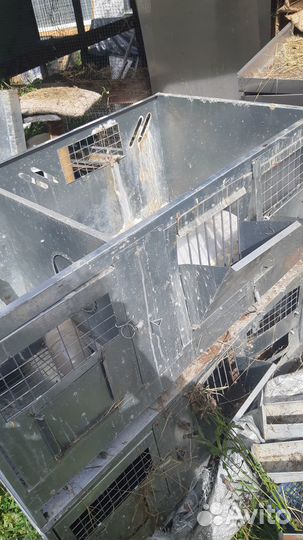 Клетка для кроликов с маточником