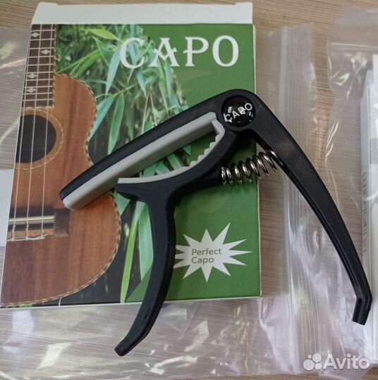 Каподастр для укулеле эл.укулеле и гитары