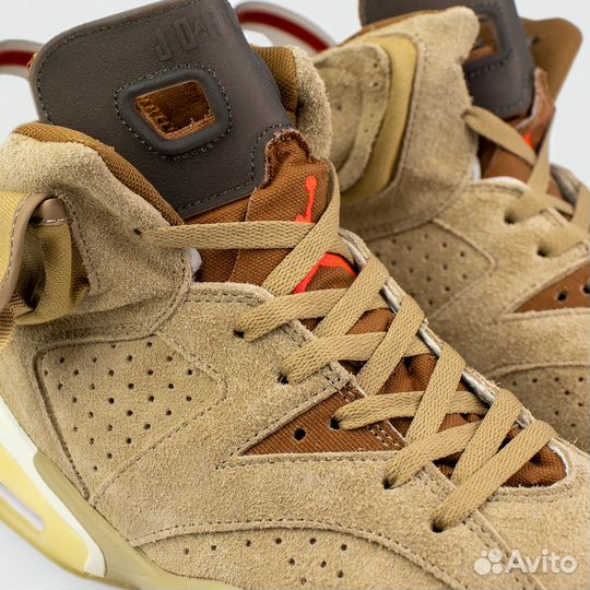 Коссовки Nike Air Jordan 6 Retro Khaki