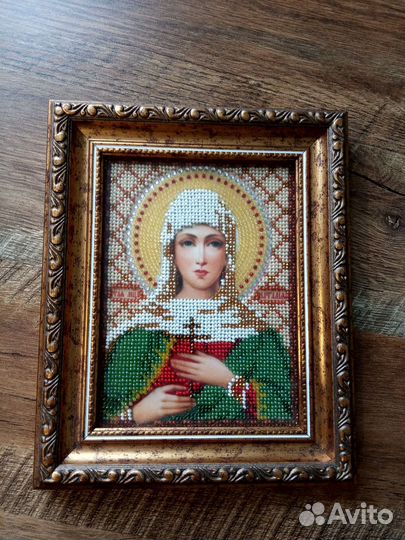 Иконы вышитые бисером