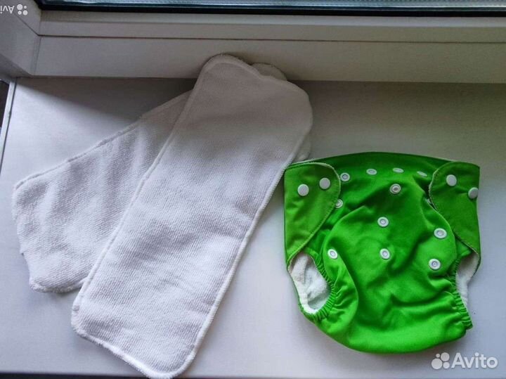 Подгузник многоразовый +3 вкладыша