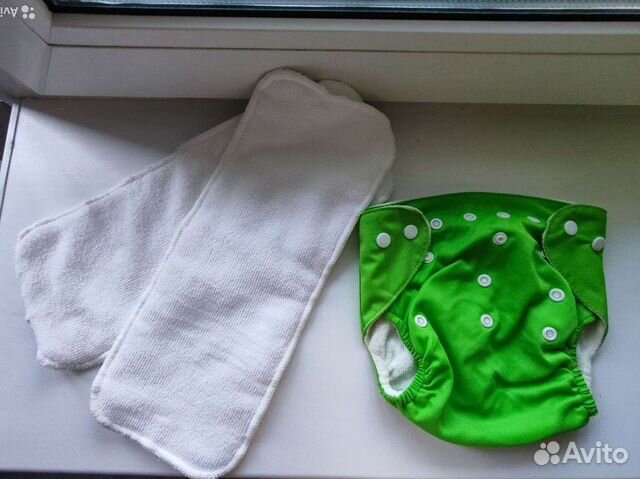 Подгузник многоразовый +3 вкладыша