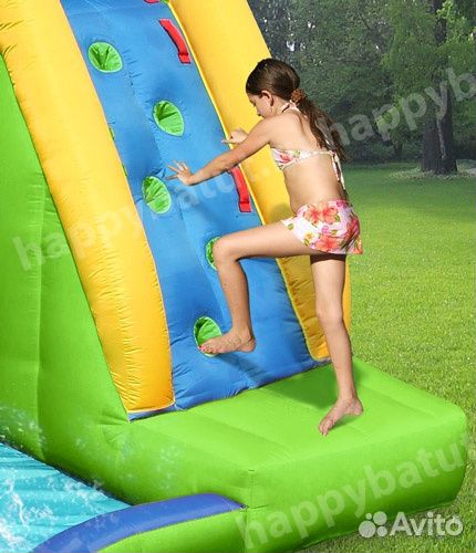 Надувной батут Happy Hop Акула 9417N