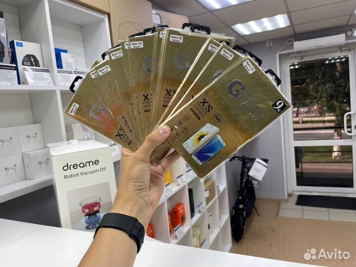 Защитное стекло Redmi 10C (Качество)