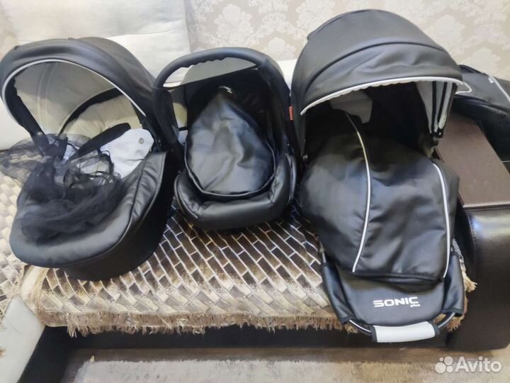 Детская коляска verdi sonic plus 3 в 1