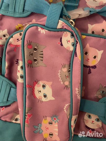 Рюкзак с пеналом для девочки