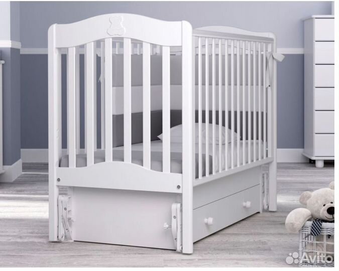 Детская кроватка ванечка+матрас plitex