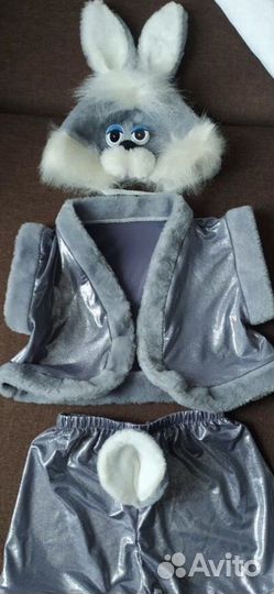 Новогодний костюм зайки