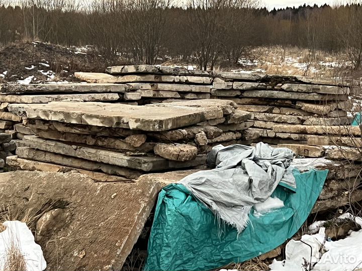 Плиты дорожные 3х2м б/у с доставкой укладкой