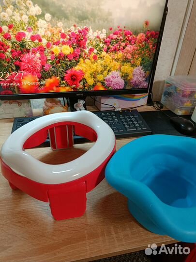 Горшок складной дорожный Roxy-kids 3 в 1