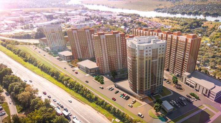 1-к. квартира, 43 м², 2/17 эт.