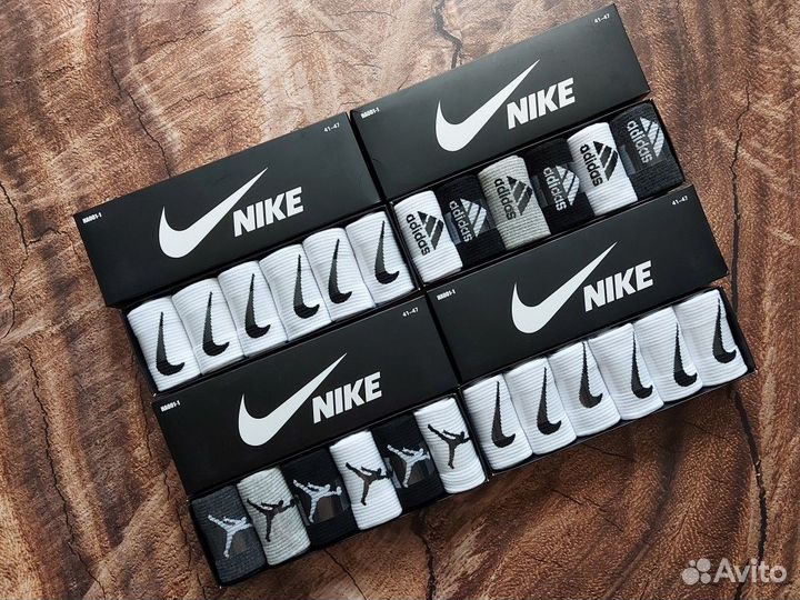 Носки Nike Puma Reebok Adidas