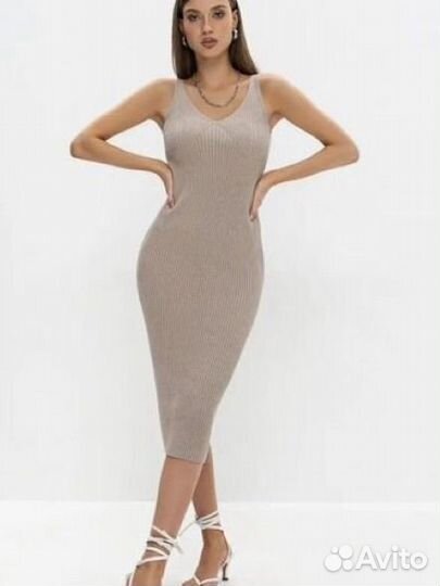 Платье вечернее миди лапша 42-46