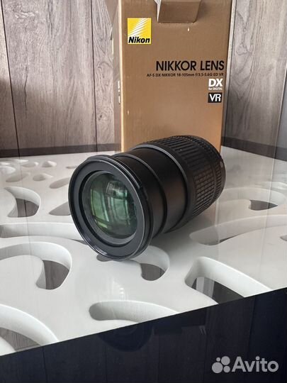 Объектив nikon nikkor AF-S DX 18-105mm f/3.5-5.6G