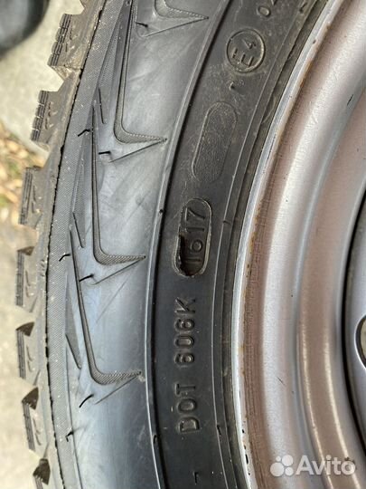Колеса в сборе r15 зимние 4 100
