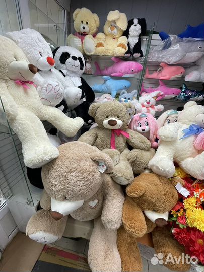 Плюшевый медведь, куклы