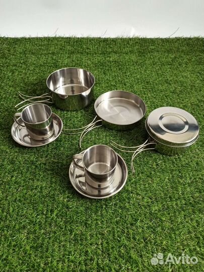 Набор посуды из нержавеющей стали