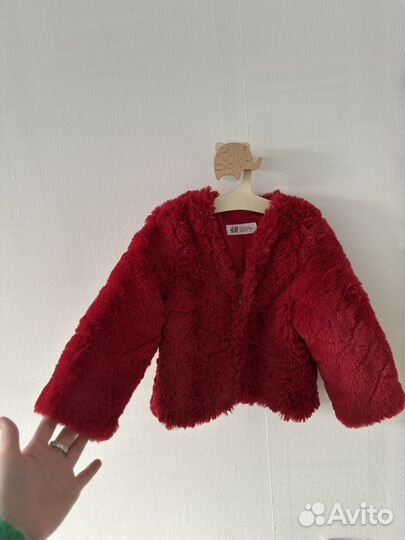 Детская шуба H&M 92