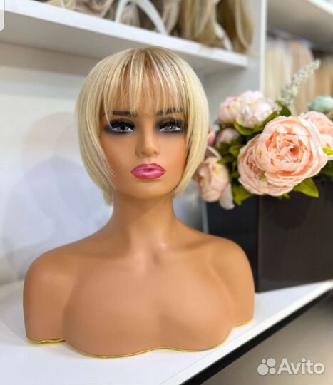 Натуральные волосы парик