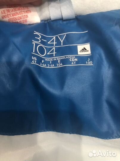 Пуховик Adidas
