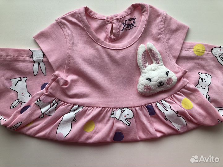 Платье для девочки 74 80