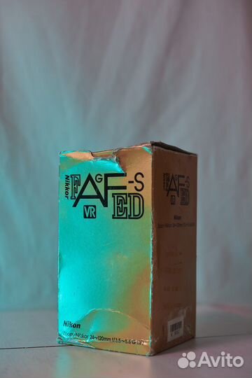 Объектив nikon 24-120mm f3.5-5.6 VR