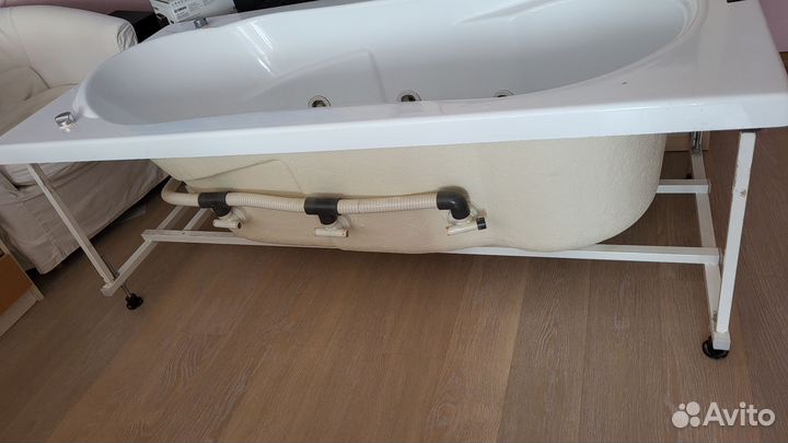 Ванна BAS Ахин 170/80 с гидромассажем