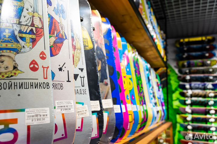 Скейтборды трюковые, лонгборды, круизеры, миниборд