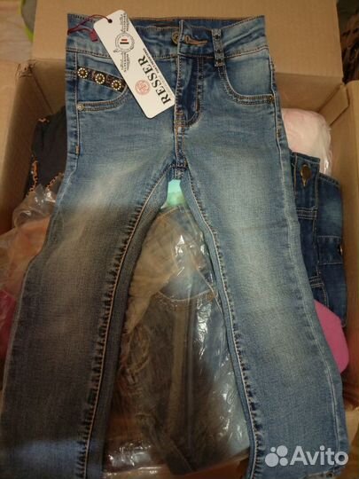 Джинсы на девочку 74 80