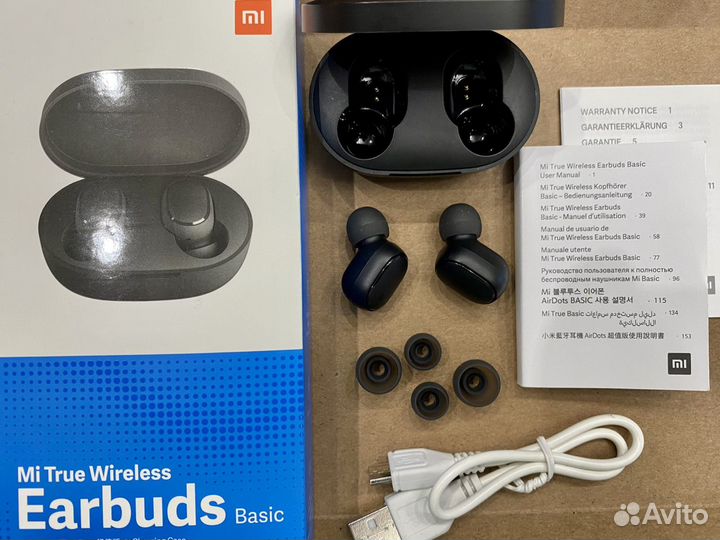 Беспроводные наушники Xiaomi Mi Earbuds