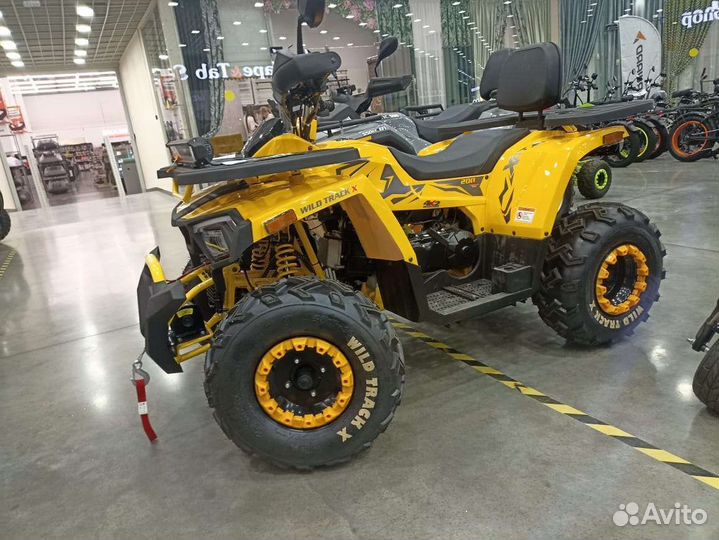 Квадроцикл Мотолэнд Wild Track X Winch 200