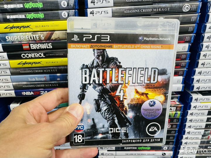 Battlefield 4 ps4 диск