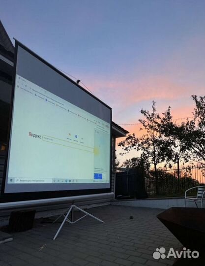 Аренда проектора и экрана