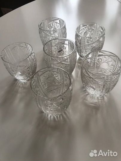 Фужеры хрустальные СССР