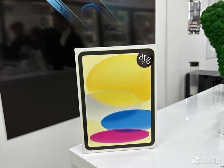 iPad 10 2022 64gb Wi-Fi Yellow NEW Гарантия