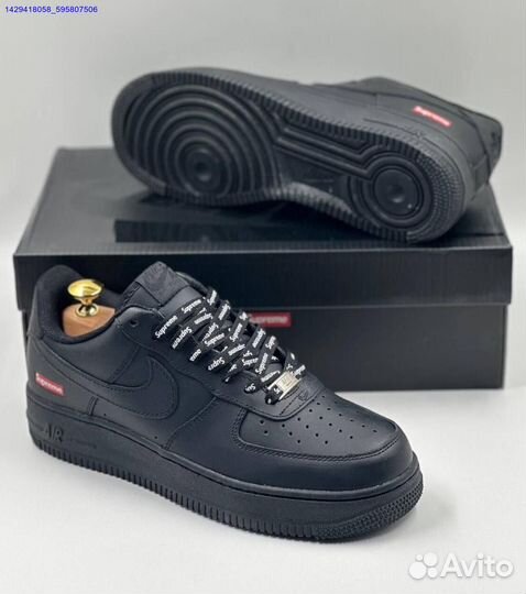 Кроссовки Nike Air Force 1 Low & Supreme (Арт.29765)